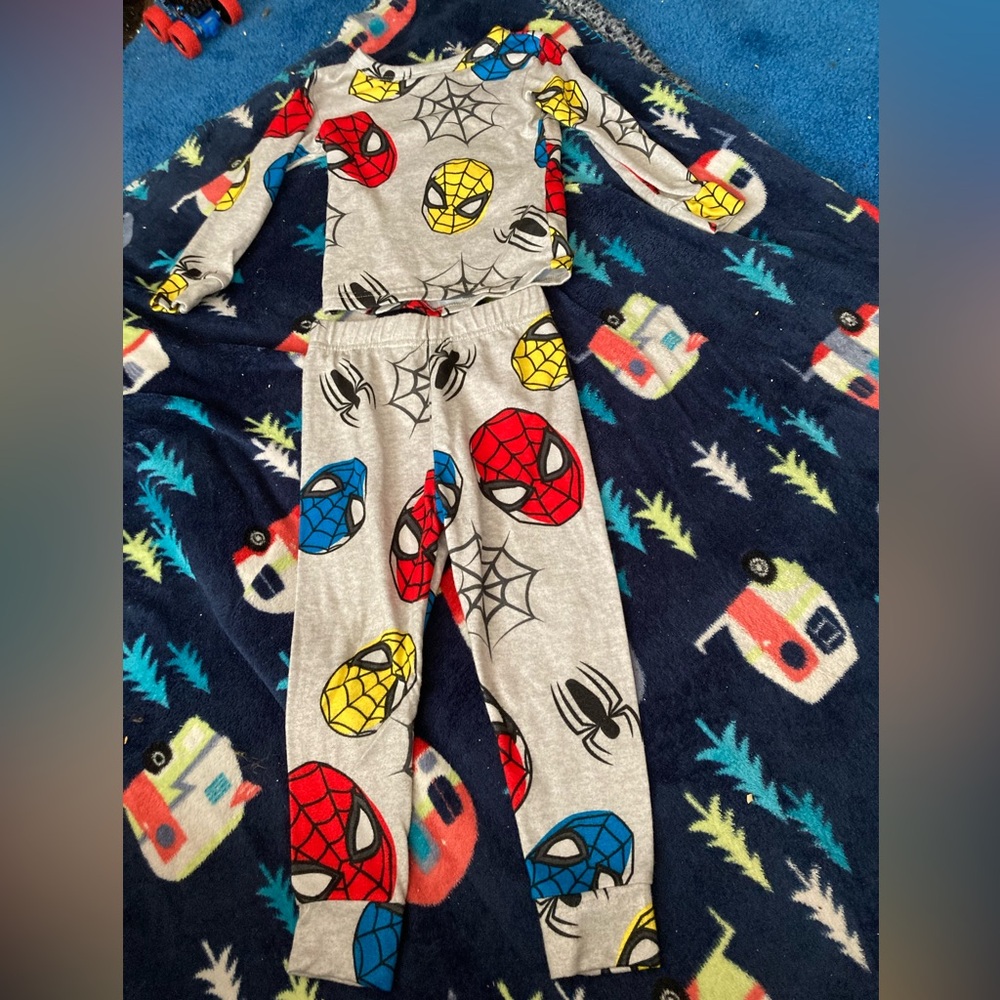 Toddler Boys Spider-Man Pajamas 2 Piece Set
